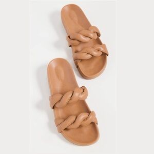 Madewell Tan Braided Sandals
